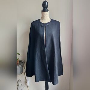 Zara Black Cape Jacket
